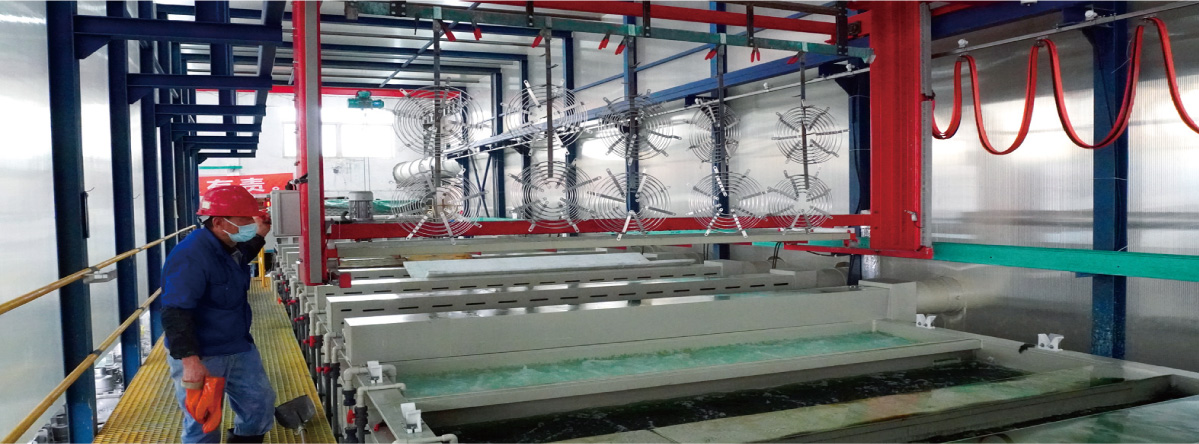 上海脉诺金属表面处理技术有限公司加工事业部厂房